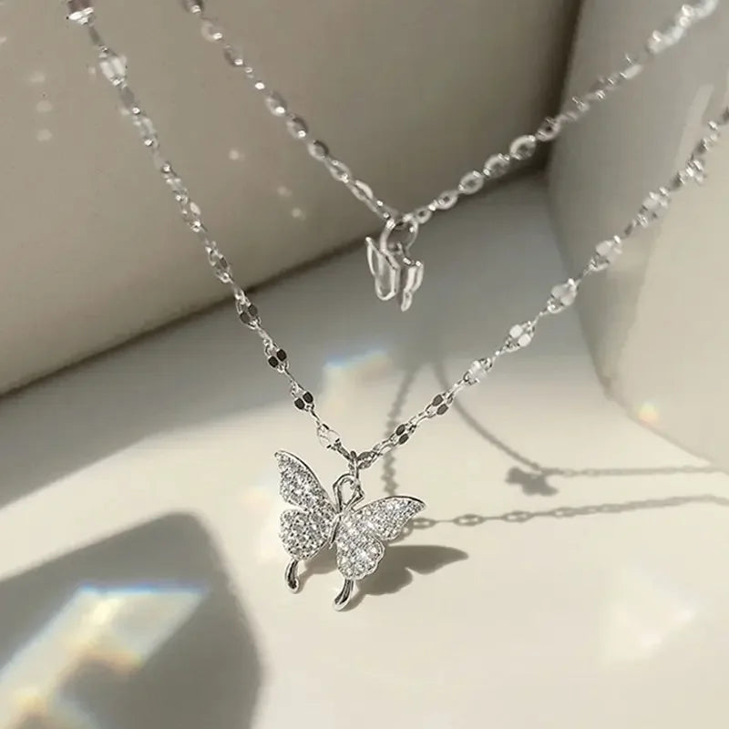 Evan Jewelry Butterfly Necklace