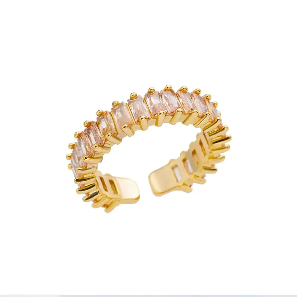 Evan Jewelry 316L Stainless Steel Rings for Women Gold Color