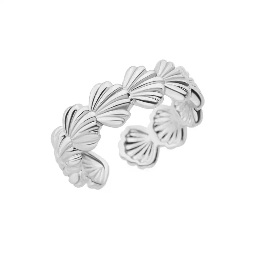 Evan Jewelry 316L Stainless Steel Rings for Women Gold Color