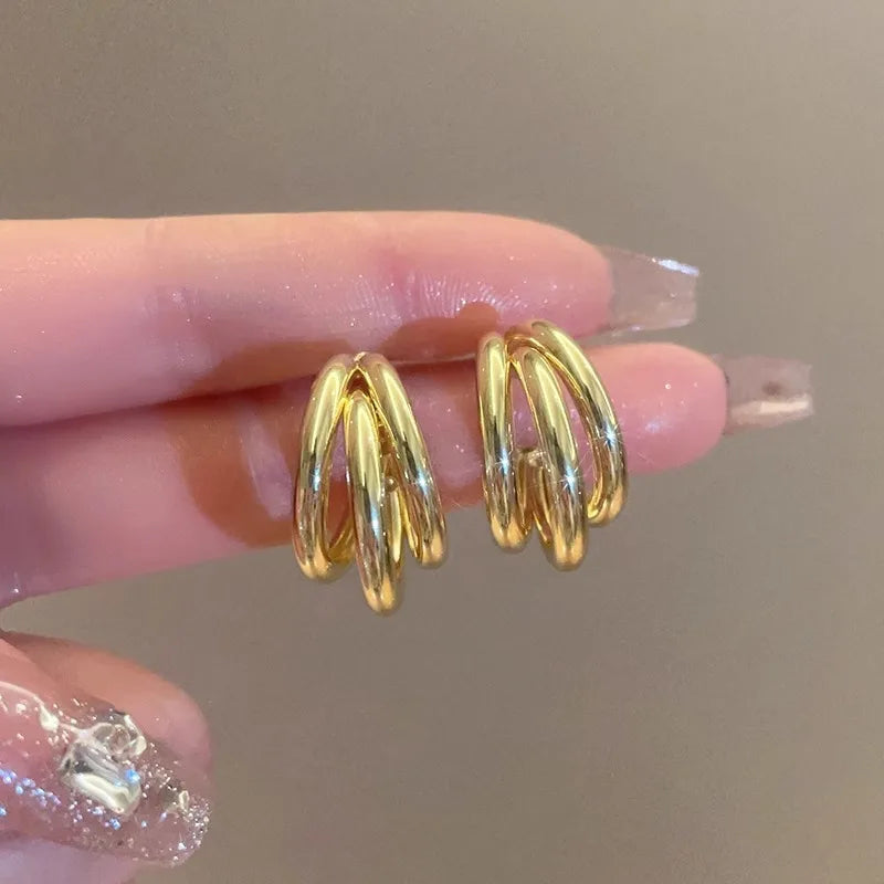 Evan Jewelry Gold Color Earring for Woman