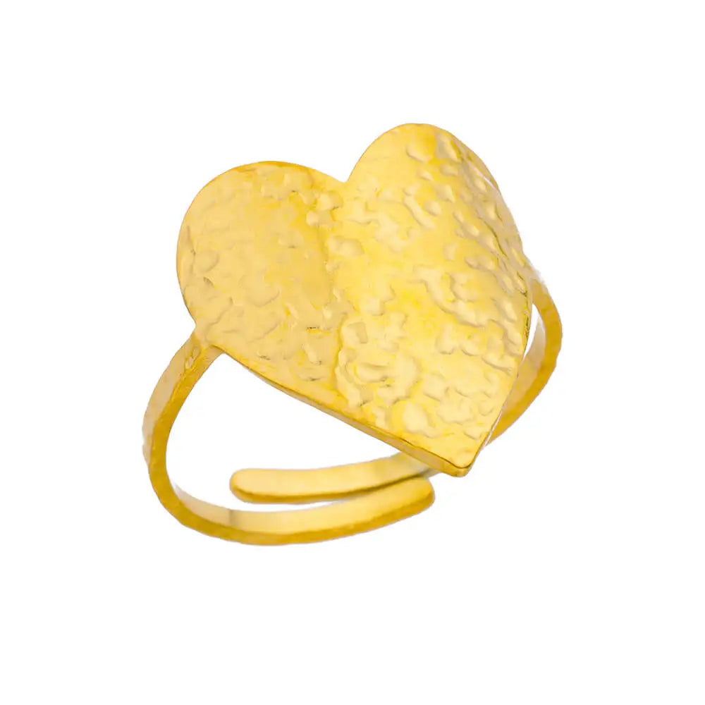 Evan Jewelry 316L Stainless Steel Rings for Women Gold Color