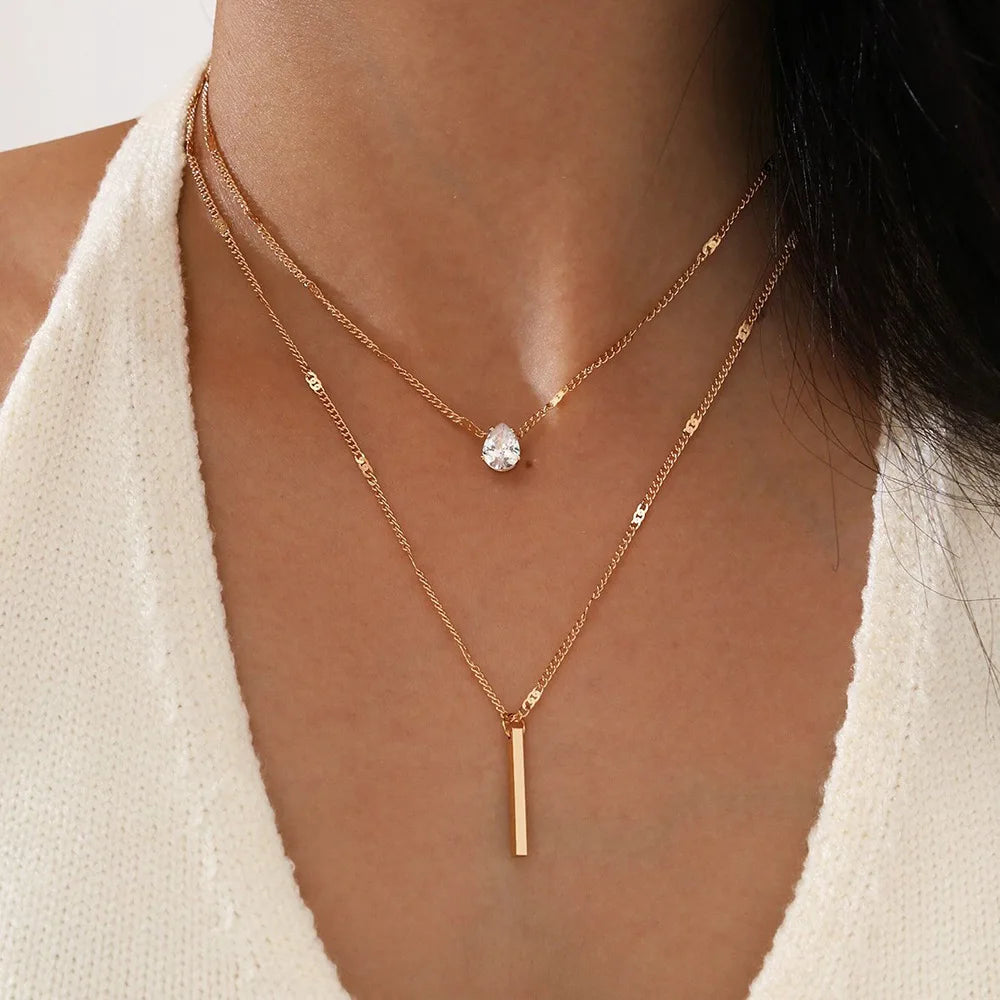 Evan Jewelry Trendy Zircon Pendant Necklace For Women