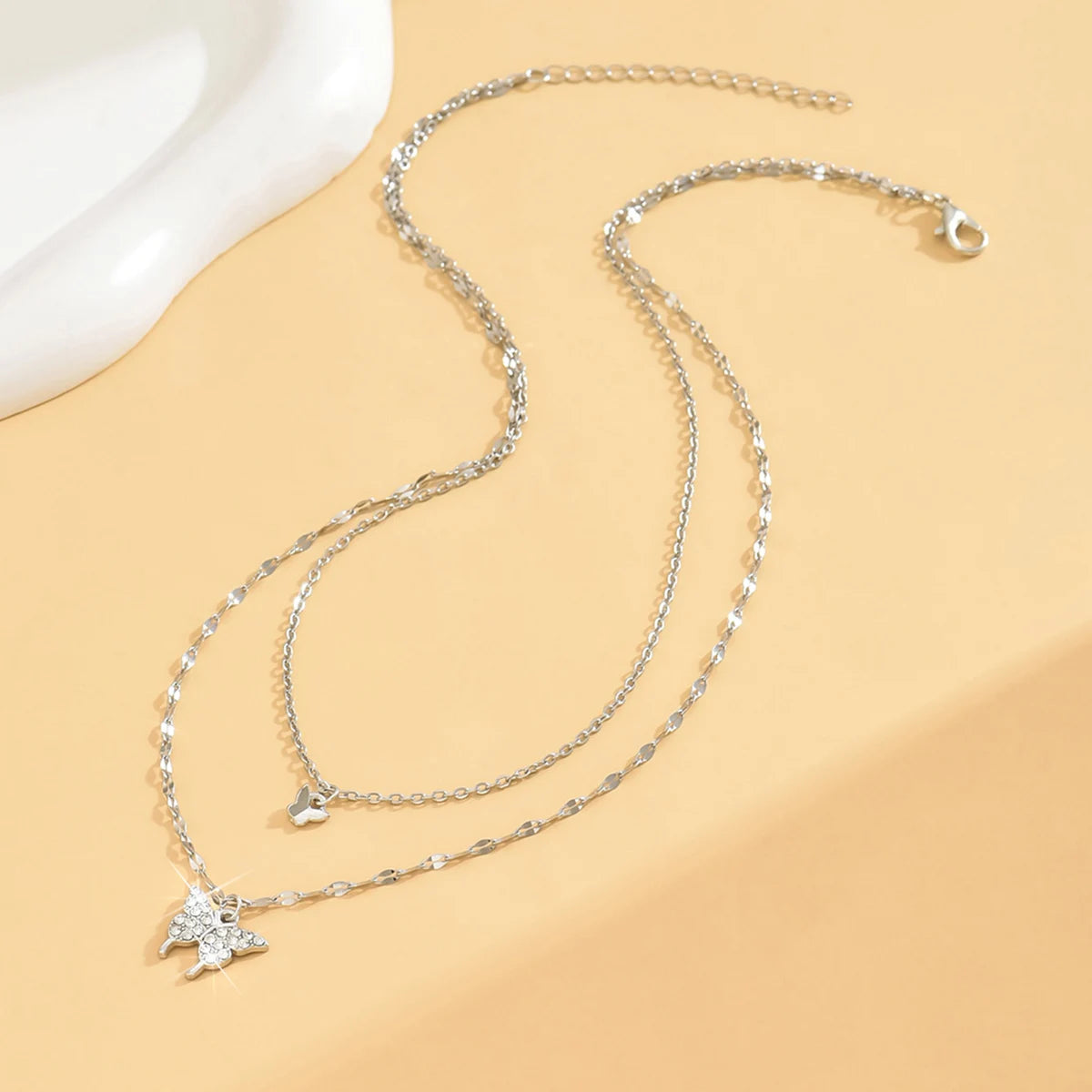 Evan Jewelry Butterfly Necklace