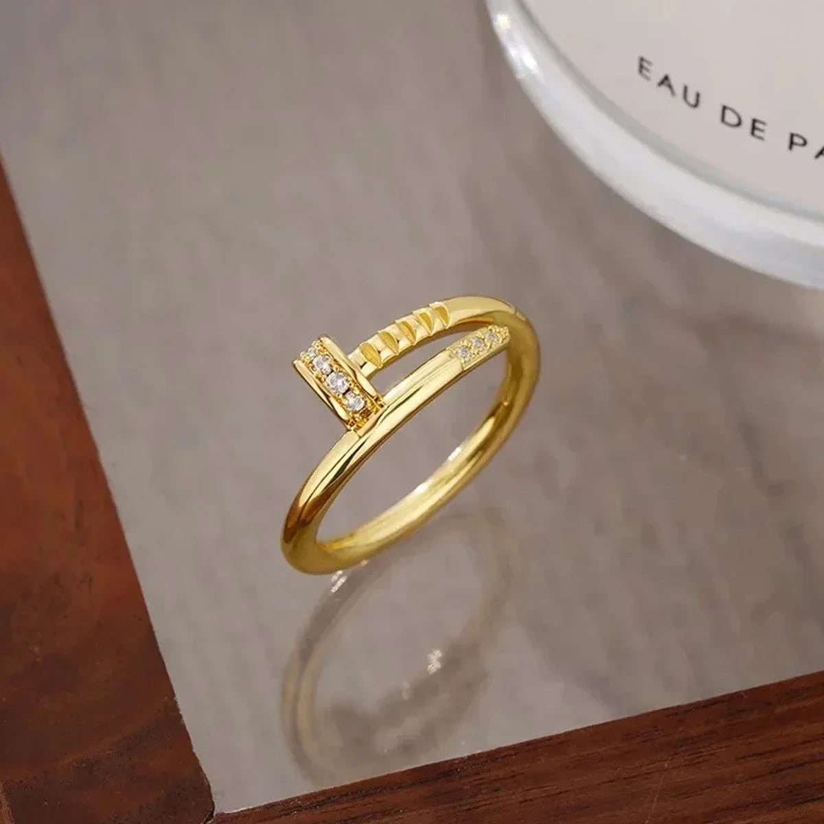 Evan Jewelry Gold Color Nail Ring for Women