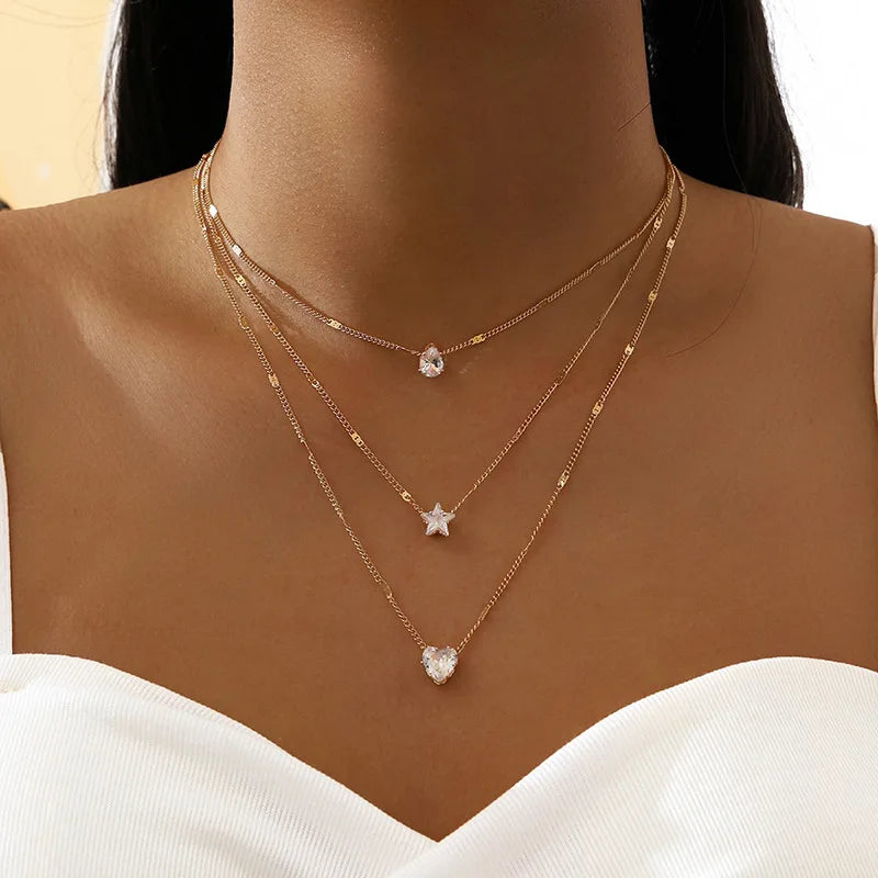 Evan Jewelry Trendy Zircon Pendant Necklace For Women