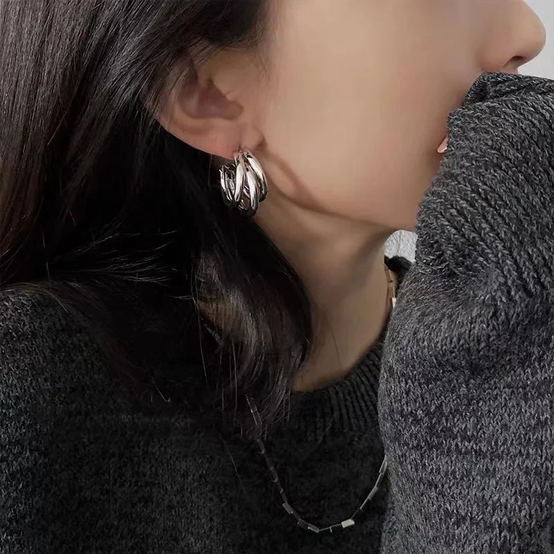 Evan Jewelry Gold Color Earring for Woman