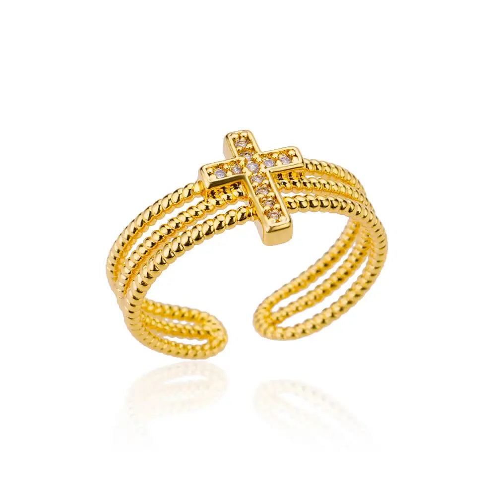 Evan Jewelry 316L Stainless Steel Rings for Women Gold Color