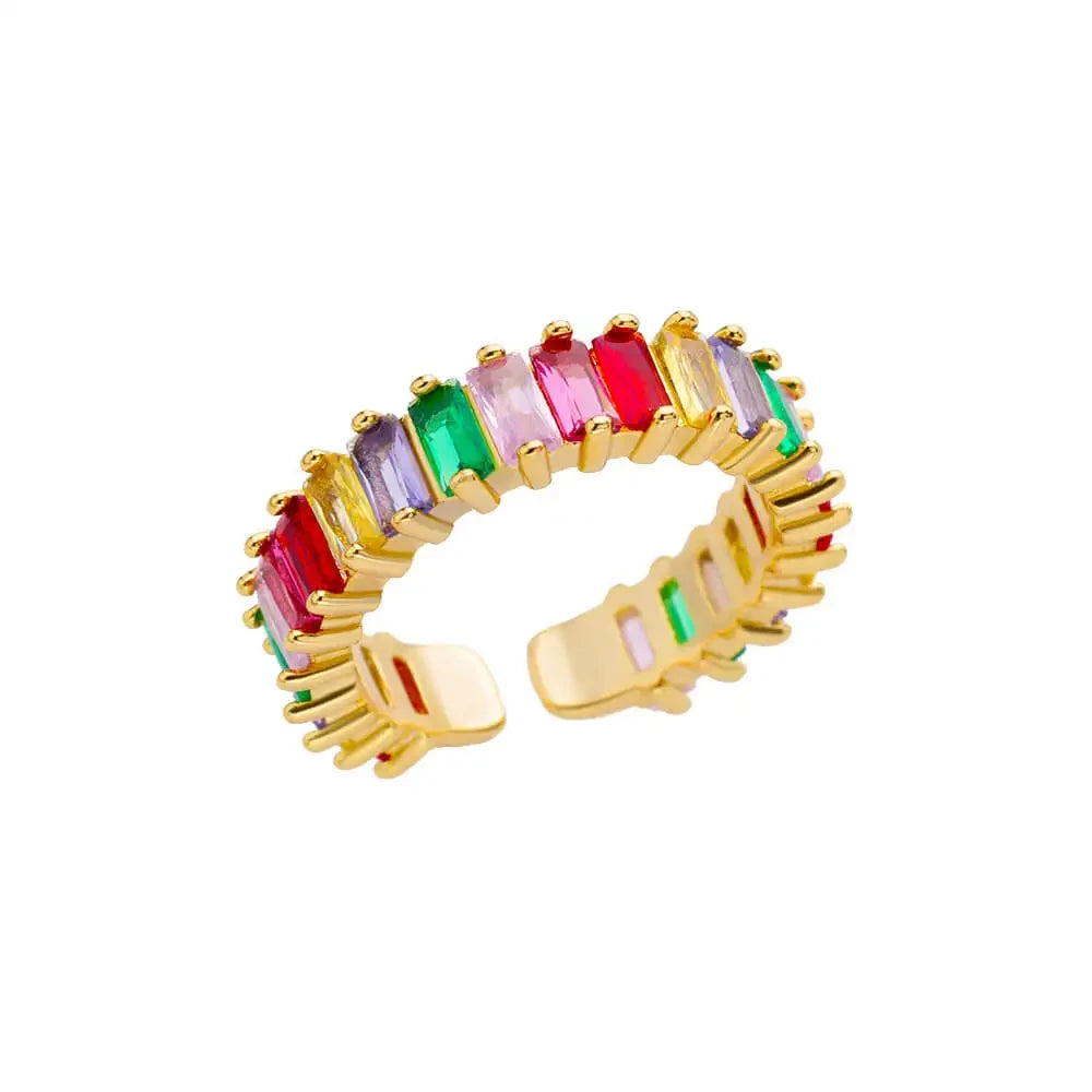 Evan Jewelry 316L Stainless Steel Rings for Women Gold Color